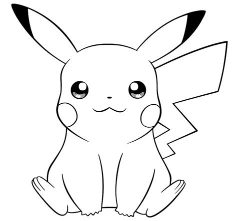 Desenhos de Pikachu